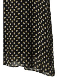 Green Parks armonia．ドットプリントパイピングワンピース