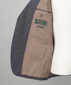 GOTAIRIKU 【Loro Piana Fabric】365 通年スーツ(グレー×ストライプ)