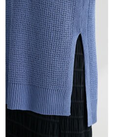 Green Parks ざっくりメッシュニットチュニック