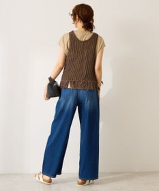 AMERICAN HOLIC 【前後2WAY】フリンジショートベスト