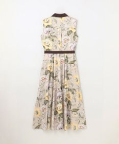 GRACE CONTINENTAL ボタニカルプリントワンピース