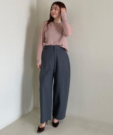 UNFILO カーブワイドパンツ