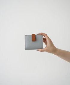 Atelier nuu 日本製 本革 バイカラーnoble 二つ折れウォレット