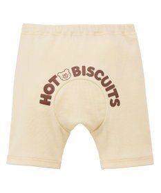 MIKI HOUSE HOT BISCUITS 【70-100cm】ロゴシリーズ 6分丈ハーフパンツ