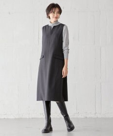 J.PRESS LADIES LANTECシャークスキン ジャンパースカート