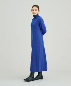 J.PRESS YORK STREET 【WOMEN】ANTI PILLING WOOL Aラインニットワンピース