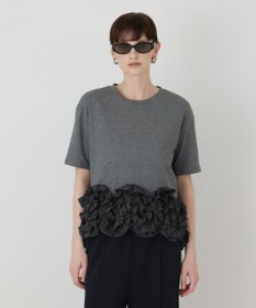 GRACE CONTINENTAL フリルヘムカットトップ