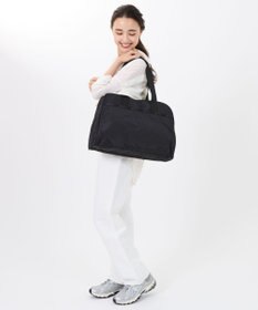 LeSportsac SMALL CARRYALL DUFFLE/リサイクルドブラックJP