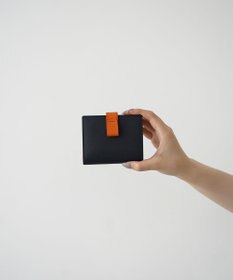 Atelier nuu 日本製 本革 バイカラーnoble 二つ折れウォレット
