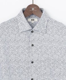 JOSEPH ABBOUD 【ジャージー素材・ストレッチ】 ECO コットンプリントジャージーシャツ