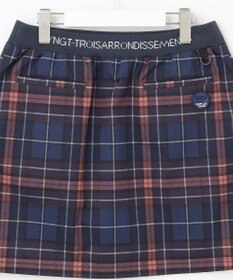 23区GOLF クラシカルで上品！【WOMEN】【ストレッチ・撥水】チェック柄 台形スカート