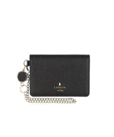 LANVIN en Bleu リム リール付き2面パスケース