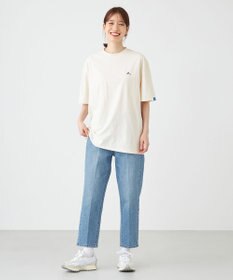 SHARE PARK LADIES センタープレスストレートデニム