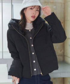 Tiaclasse L 【洗える】スポンジニットパールボタンカーディガン