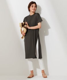 UNFILO L ハイストレッチ カラーパンツ