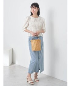 earth music&ecology ポコポコシャーリングトップス