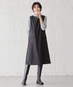 J.PRESS LADIES LANTECシャークスキン ジャンパースカート
