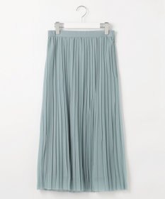 J.PRESS LADIES L 【洗える】オーガンジートリコット プリーツ スカート