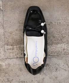 nouvelleRobe Oū 【本革・高反発】Square スクエアトゥ パール付きモカシン