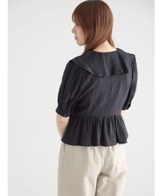 Te chichi ラッフルフリル半袖ブラウス