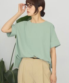 AMERICAN HOLIC 【予約】【WEB限定】イージーケア+接触冷感バックタック半袖プルオーバー