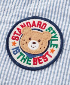 MIKI HOUSE HOT BISCUITS 【80-120cm】 ワッペン 6分丈 ハーフパンツ