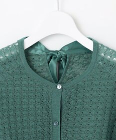 自由区 【カトリエムブーケ】Texture formeバックリボンディテールプルオーバー