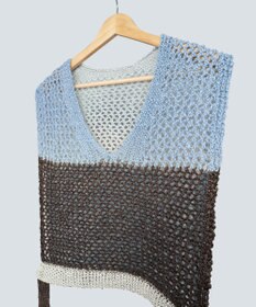 COQ STRATA 和紙ショート丈ベスト