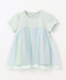 ANY KIDS レインボー チュール チュニック