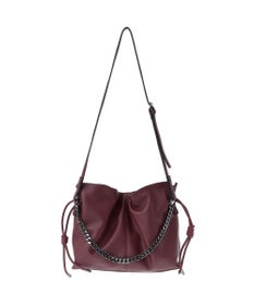 YECCA VECCA 【CLASSY.掲載】2wayチェーンギャザーバッグ