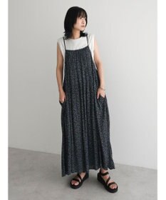 Green Parks 楊柳クレープボリュームキャミワンピース