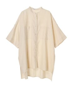 CRAFT STANDARD BOUTIQUE 【キナリノ別注】リネンレーヨンWポケットシャツ