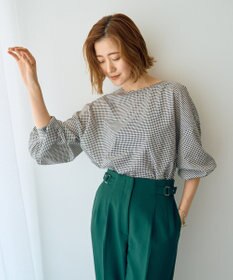 YECCA VECCA 2wayボリューム袖ブラウス