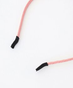 ANY KIDS ベロアリボン×ビジュー付きカチューシャ