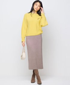 組曲 L 【手洗い可】フラッフィー ファーニット