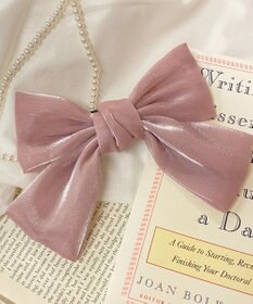 WEGO BIGリボンバレッタ