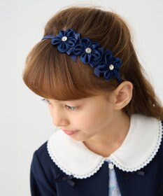 ANY KIDS お花×リボンカチューシャ