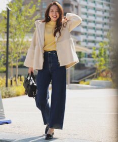 ANY SIS Luxuryフェイクムートン コート