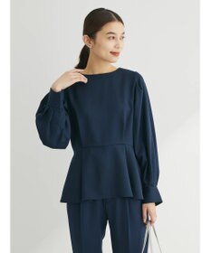 Green Parks ｅｆ－ｄｅ　ペプラムブラウス