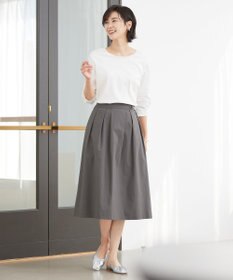 J.PRESS LADIES L 【接触冷感・UVケア】 スムースジャージー カットソー