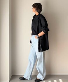 坪田あさみさんコラボ＞SALUU サルー /デニムパンツ アイス