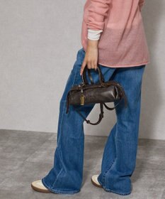 style code 【Ungrid/アングリッド】　ヴィンテージ ワイドミニボストンバッグ
