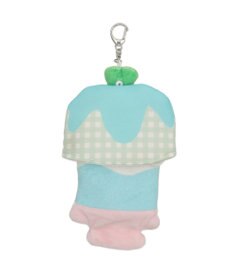 WEGO スイーツアニマルカードホルダーリールキーホルダー