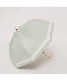 UNBILLION カシュネ cachenez / 【晴雨兼用】【日傘】UV カット率99％以上 PU切り継ぎボーダーバルーンショートパラソル