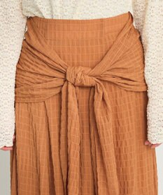 CRAFT STANDARD BOUTIQUE ツイストベルトフレアスカート