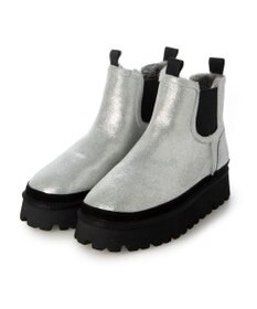 MODE ET JACOMO <carino>本革ムートン　サイドゴアショートブーツ