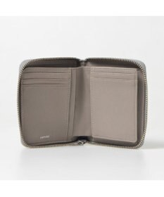 UNBILLION ペルケ perche / ボタニカルフラワー刺繍ラウンドパームフィットウォレット