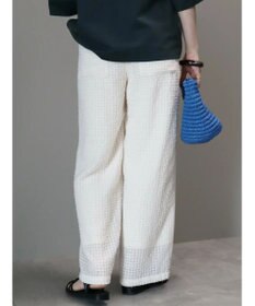 AMERICAN HOLIC 刺繍スクエアパンツ