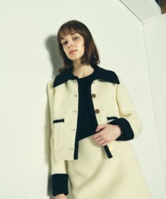 GRACE CONTINENTAL ウールパイルジャケット