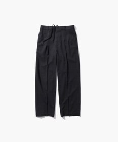 ATON TWIST WOOL GAUZE | ツータックイージーパンツ - UNISEX